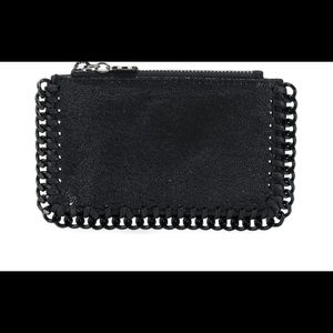 Stella McCartney Falabella zipped wallet, black